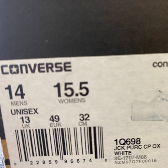 "New Low Price" Converse Jack Purcell Low Top - Picture 6 of 6